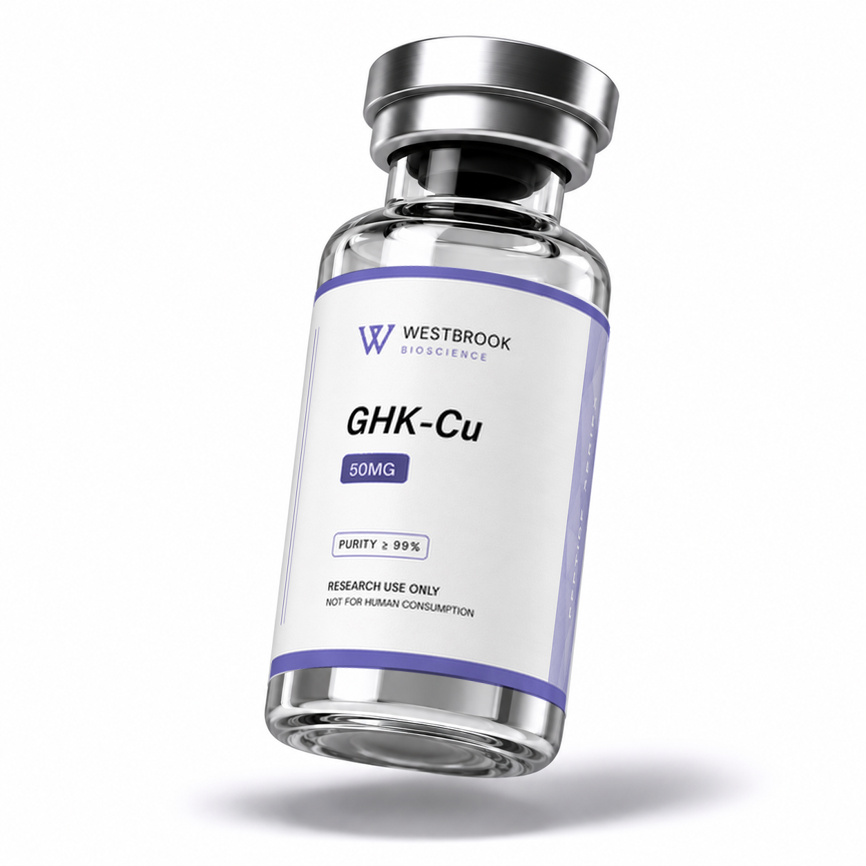 Westbrook Bioscience GHK-Cu 50 mg label