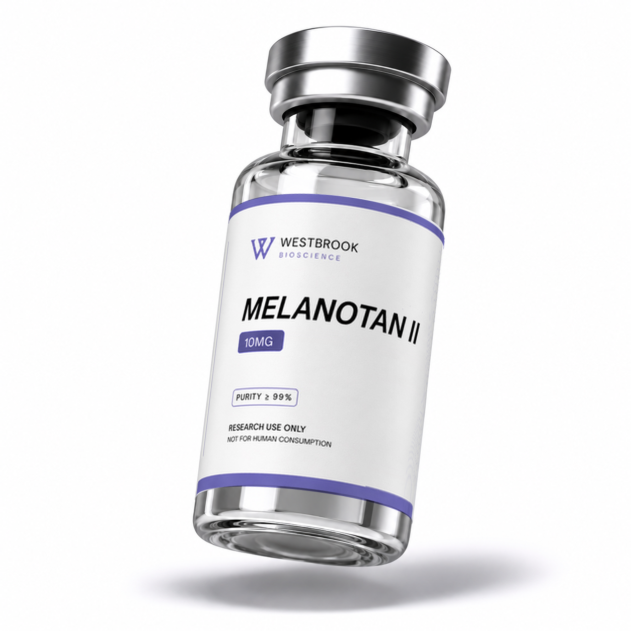 Westbrook Bioscience Melanotan II 10 mg label